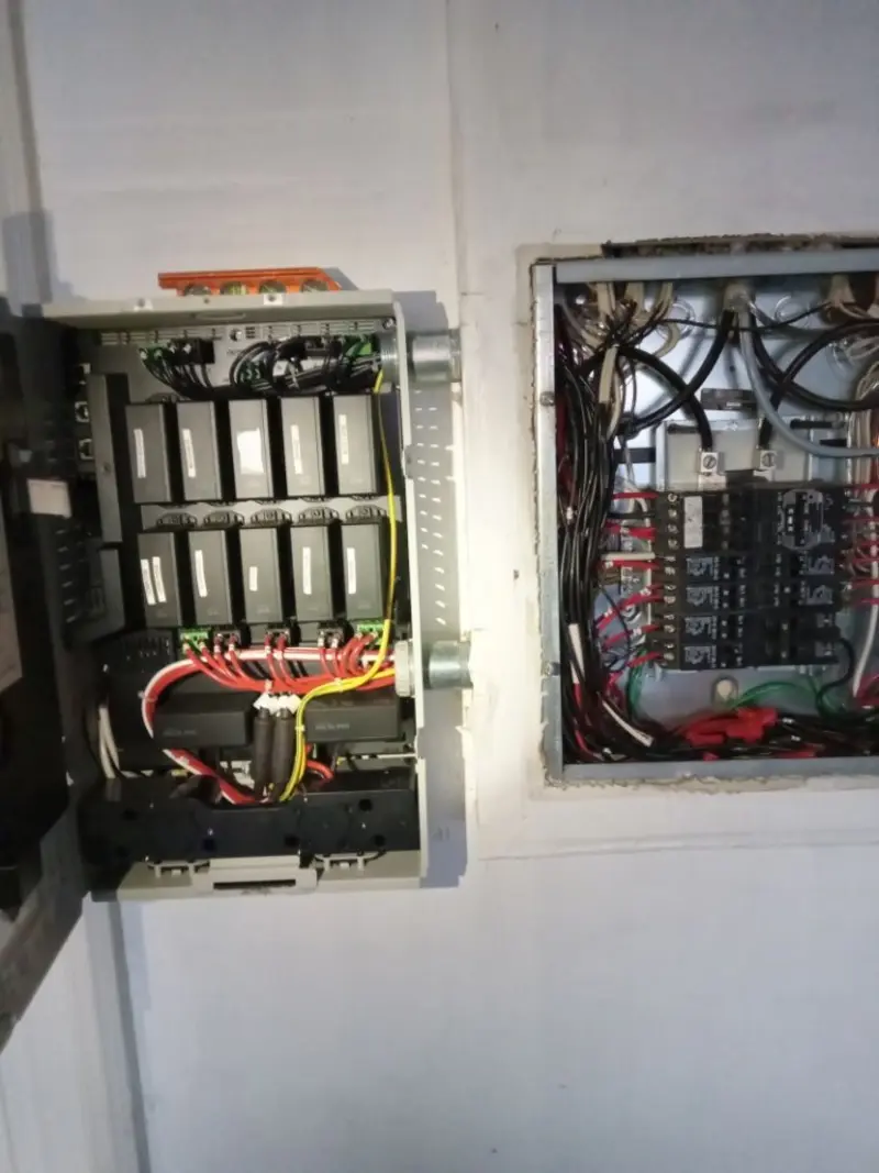 Electrical panel upgrade completed for Indoor Lighting Installation in Readington